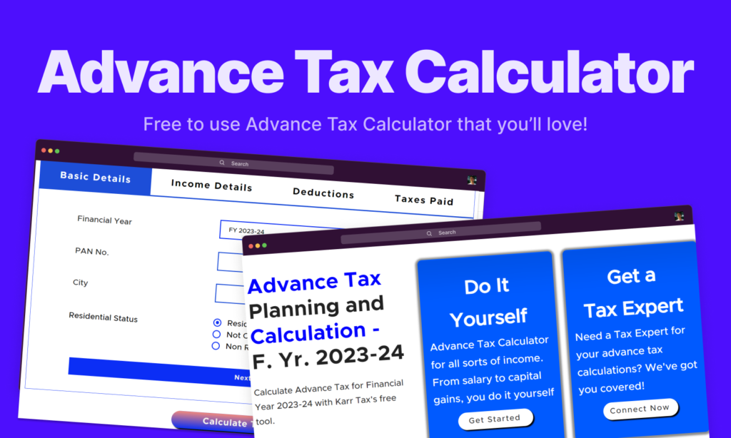 Calculate Advance Tax